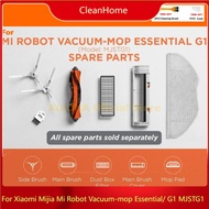 Xiaomi G1 MJSTG1 Mi Robot Vacuum Mop Essential Robot Vacuum Cleaner Accessories of Wheel Main Brush Side Brush Hepa Filter Mop