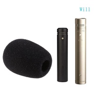 Will Sponge Windshield Microphone Windscreen Mic Foam Cover for RODE M5 NT5 NT6 NT55 Noise Reduction