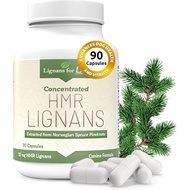 Lignans For Life HMR LIGNANS 10mg Capsules - Perfect for Small Dog Breeds - Dog Vitamin for Healthy 