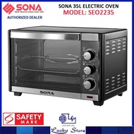 SONA SEO2235A 35L ELECTRIC TABLE TOP OVEN, SINGAPORE WARRANTY, SEO 2235A