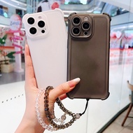 For Huawei Pura 70 Ultra Pro+ P60 P50 P40 P30 Pro P50E Ultra Thin TPU Matte Clear Phone Case Wristba