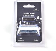 Replacement Shaver Foil and Cutter Fits Braun Cruzer 20S 2615 2675 2775 2776 2778 2864 2865 2866 287