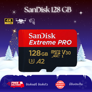 SanDisk Extreme Pro 128GB microSD Card ความเร็ว อ่าน 100MB/s เขียน 90MB/s สำหรับ Gopro 7 กล้องDSLR