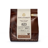 <P1> Choc Couverture Milk 823-E0-D94 33.6%/Callebaut  400G X 7PACKETS