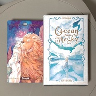 Heaven and Earth Cover 12 * 7cm Sky Heat Tarot Card Waite Series English Board Game Card Game Ocean 
