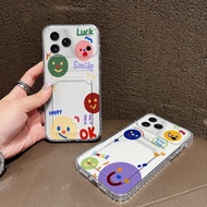 Transparent Card Slot Case For Honor X7B X7C X9A X9C X6C X8 X9 X6 X6B X7 X7A X8A X8B X9B X8C X6S Pho