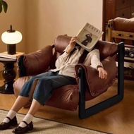 Leisure Recliner Lazy Sofa Vintage Jersey Island Chair Retro Reclining Sleeping Iron Chair