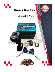 SPAREPART MOTOR KUNCI KONTAK SET BEAT POP 2017 PLUS KUNCI JOK BEAT POP