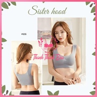 Gym Shirt, Yoga Bra Premium Molded Rubber Thailand Sister Hood 606