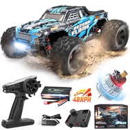 BEZGAR HP162S Remote Control Car - 1:16 Scale Brushless Fast RC Cars 40KPH, RC Trucks 4x4 Offroad Wa