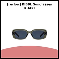 [reclow] BIBBL Sunglasses KHAKI / Korean Sunglasses / Chunky Frame / 100% Authentic by reclow