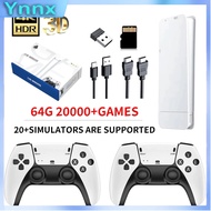 64GB 20000Game 4K Game Stick 2.4G Wireless Controllers HD Output M15 Retro Video Game Console  4.8  