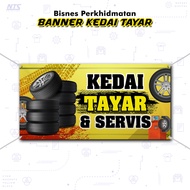 Design BANNER FOR TAYAR AND SERVICE SHOPS Tire Service/ Waterproof/ Durable/ Tire Shop/