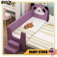 QB HE330 Toddler Side Bed (With/Without Stair) (2 Size Available) Katil Tepi Budak Coconut Fibre Mattress Available