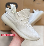 รองเท้าออกกำลังกาย Add YeeZy Boost 350 V2 WHITE สะท้อนแสง รองเท้าแฟชั่นชาย หญิง สินค้าพร้อมส่ง มี 12 สี [อุปกรณ์ครบเซต]