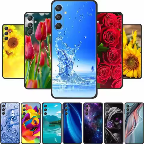 Phone Case For Samsung Galaxy A16 M16 F16 M35 M55 C55 S24 FE Case F A 16 M 55 C 55 S 24 FE Coque Bla