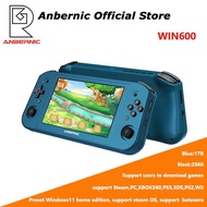 ANBERNIC WIN600 Support SteamOS WIN11 Batocera Blue Color (1TB+16GB/5.94")