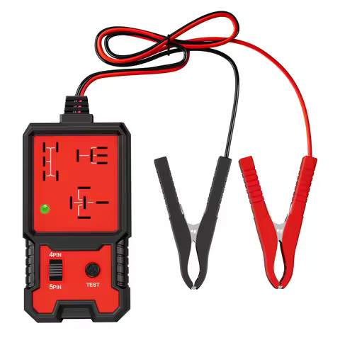 Automotive Car Relay Tester Electronic Universal 12V Car Battery Checker for 12 Volt 4 and 5 Pin Rel