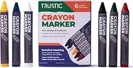 Universal Crayon Wax Marker for Industrial and Craft Detailed Marking on Lumber Metal Carton Ceramic