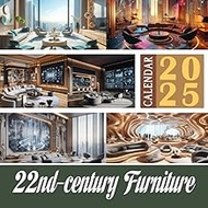 22nd-century Furniture Calendar 2025: 365 days From Jan to Dec 2025, with 12 Photography for Adults|