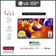 [NEW] LG OLED65G4PSA OLED 65'' evo G4 4K Smart TV + Free Wall Mount Installation worth up to $200 + Free Delivery + Free Gifts