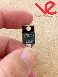 THERMOSTAT KSD-01F H 40C 45C 50C 55C 60C 70C 90C (1 BUAH) THERMAL SWITCH 40C KSD 01F H40C THERMAL FU