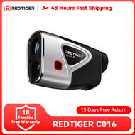 REDTIGER Golf Rangefinder 1200 Yards 7X Magnification Flag Lock Vibration Rechargeable