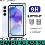 TEMPERED GLASS ANTI-SCRATCH GLASS SAMSUNG A55 5G FULL COVER SCREEN GUARD