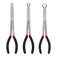 (IGRZ) 3Pcs 11 Inch Hose Gripper Plier Set Electrical Disconnect Pliers Hose Removal Pliers Hose Pli