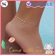 SK Fashion Anklet Summer Foot Bracelet Ankle Chain Women Jewelry Gold Plated Sandals Starfish Pendan