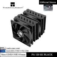 Thermalright PA120 SE BLACK CPU Air Cooler Dual Fan 6 Heat Pipes Chassis heat PC Radiator for AMD AM