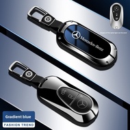 Mercedes Benz A/B/C/E/GLA/GLB/GLC Car Key Case E300l E260 Glc300 A200l Glb220 key cover Keychain