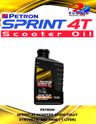 PETRON SPRINT 4T SCOOTER OIL SC800 FULLY SYNTHETIC 5W40 1LITER