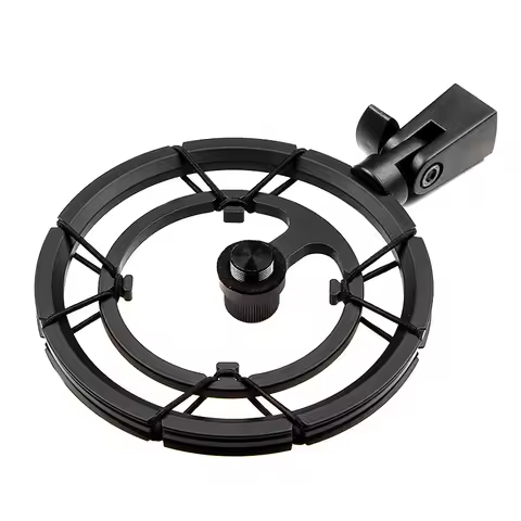 Metal Mic Shock Absorber Stand Holder Microphone Shock Mount For Blue Yeti Snowball Microphone