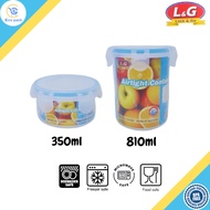 L&amp;G AIRTIGHT CONTAINER/FREEZER SPACE SAVER 810ML/350ML BPA FREE