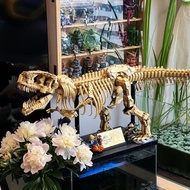 Jurassic Tyrannosaurus Rex Fossil Dinosaur Skeleton Model 76940 Assembled Building Block Gift Boy Ed