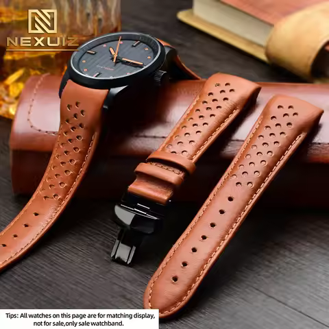 Curved Interface Leather Watch Strap For Mido Multifort Series M025.407 M025.627 M005.430 Cowhide Le