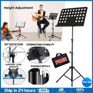Portable Music Stand Sheet Stand Lyrics Stand Heavy Duty Adjustable Folding Music Stand FREE Bag