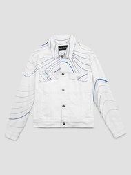 [Pre-Order 30 วัน] RENIM PROJECT - RECRAFT Batik Trucker Jacket เสื้อแจ็คเก็ตแฟชั่นบาติก (เสื้อเชิ้ตแขนยาว, เสื้อเชิ้ตแฟชั่น, เสื้อฮูดดี้, เสื้อแจ็คเก็ตยีนส์)