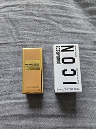 Michael Kors & Dsquared2 Icon Eau de Parfum Samples 香水版