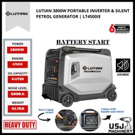 LUTIAN 3800Watt/3.8KW Portable Inverter & Silent Petrol Generator LT4500IE - Battery Start - 6 Month