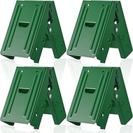 Gisafai 4 Pieces Steel Sawhorse Brackets with 220lb / 100kg Capacity (One Pair), Easy to Use Saw Hor