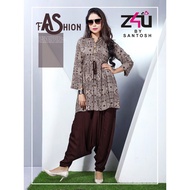 Z 002 Designer Kurti with Dhoti Pants