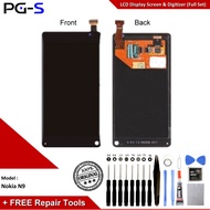 FullSet Ori LCD Nokia N9 LCD Touch Screen & Digitizer Black