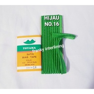 Bisban filled Japanese tapebias material 12mm wide, 3 yards (Bisban FILLED, 3 yards)