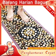 [ Inventori ] Plat Tekanan Jari Besar Pad Urut Kaki Plat Jari Kaki Batu Bulat Pad Urut Titik Akupunt