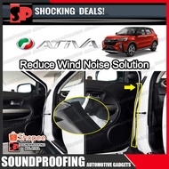 Perodua ATIVA A-Pillar Car Door Sound Proof Rubber Seal Reduce Wind Noise