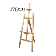175cm Adjustable Artist Display Easel Stand Pine Wood Tripod Painting Stand