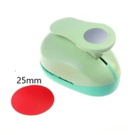 [All sizes 17/18/20/22/25mm] Round paper holes/ Press the pieces to jockey the standard size disc, c