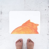 珪藻土地墊/浴室墊/貓背影/貓/夕陽/矽藻土/硅藻土/喬遷禮/搬家禮